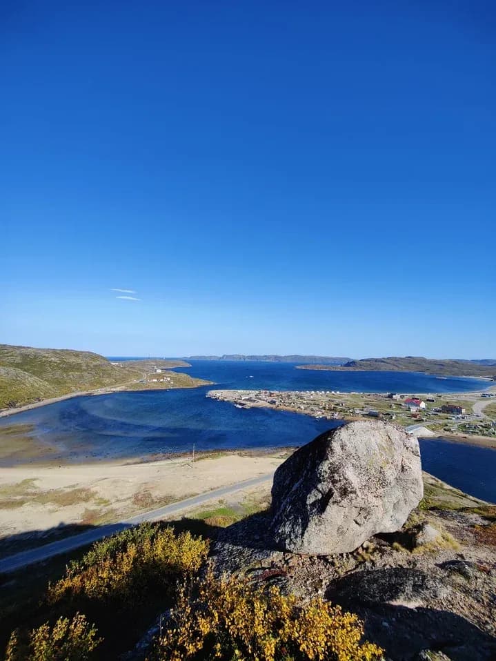 Летняя Териберка, Баренцево море