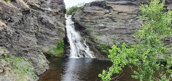 Водопад на Рыбачьем